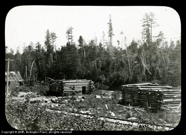 Cabins being Built